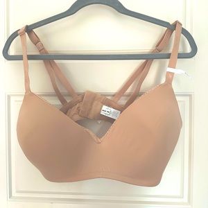 NWT Aerie Real Happy Wireless Lightly Lined Bra in Sanda